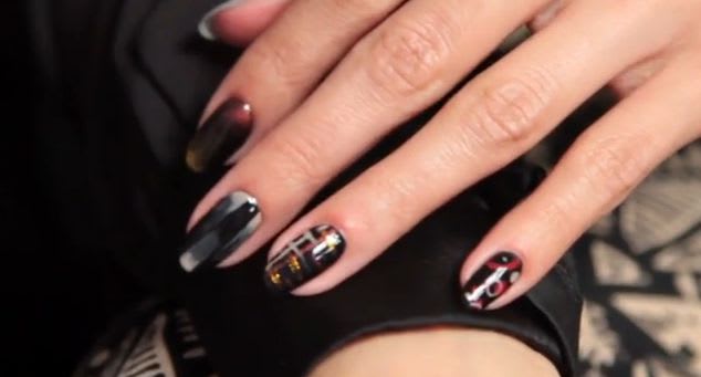Flat Nail Art Designs by OPI