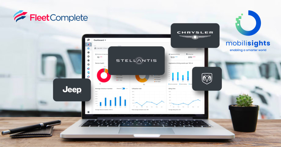 Fleet Complete, Mobilisights Integration Streamlines Stellantis Fleet Vehicle Data Collection