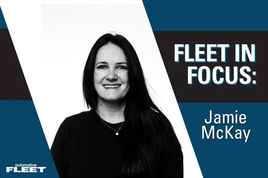 A headshot of Jamie McKay for the Fleet in Focus series.