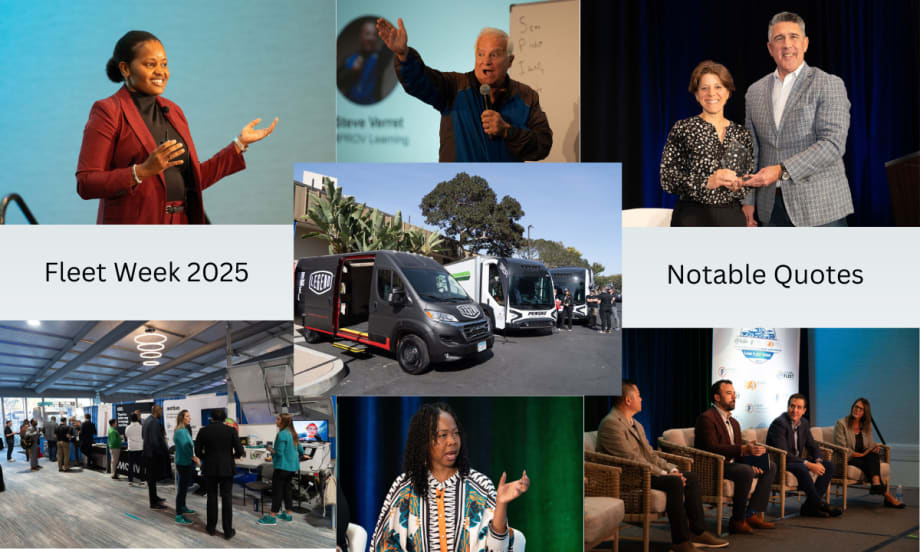 Collage of photos from the 2024 Fleet Week Conferences