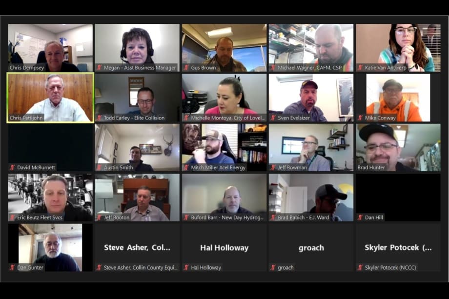 Virtual Meetings Keep Colorado Fleet Managers Engaged
