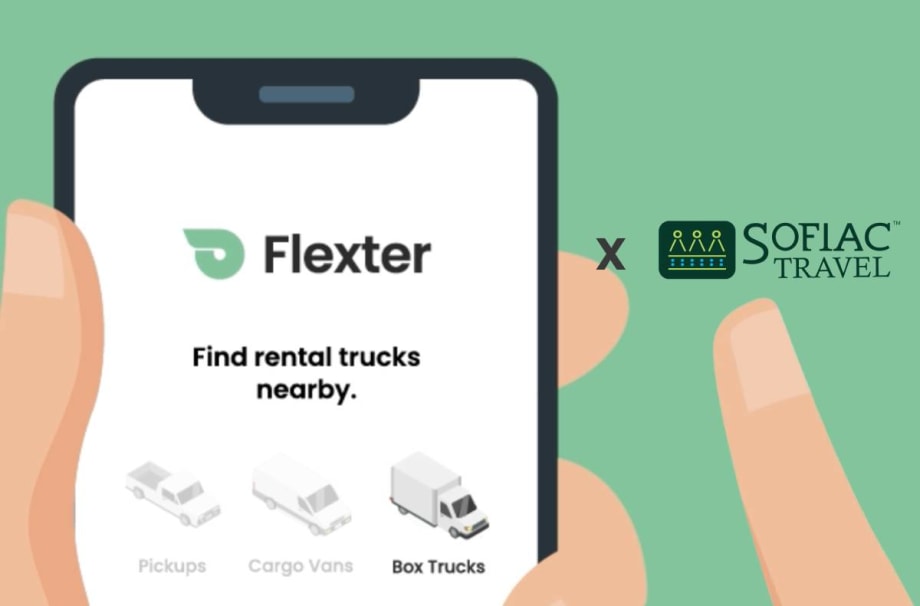 Flexter, Sofiac Travel Partner on Truck Rental Platform