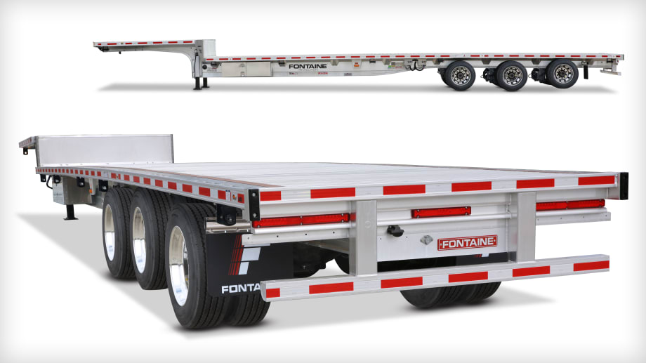 Fontaine Introduces Stability-Engineered Three-Axle Dropdeck Trailer