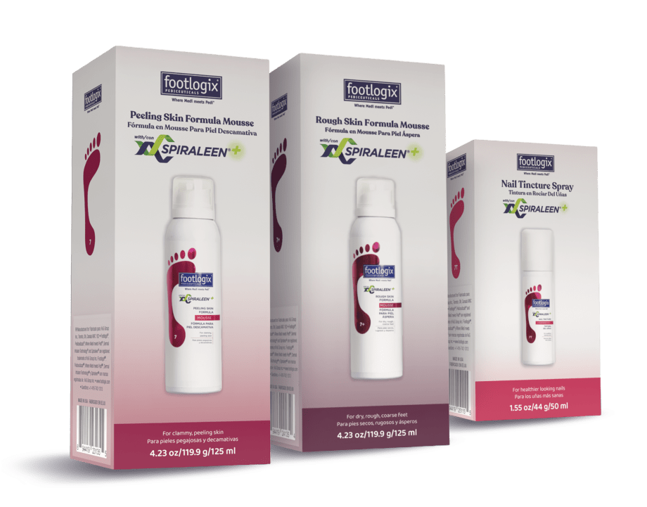 Footlogix Powers Up Footcare with New Spiraleen+