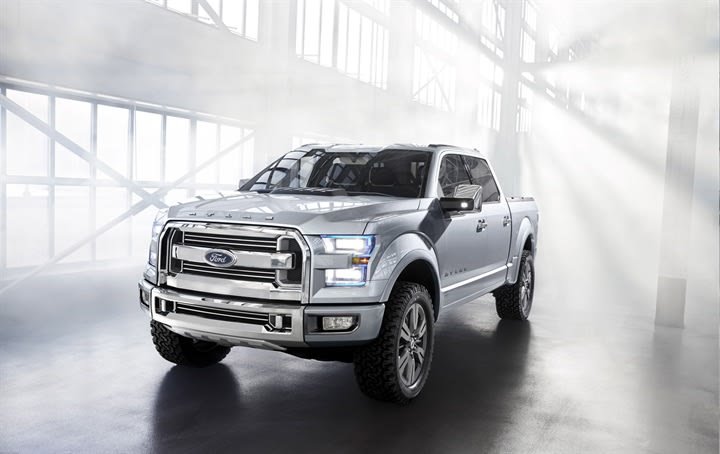 Ford’s Atlas Concept Pickup Truck Shows Future Direction of Automaker’s Products