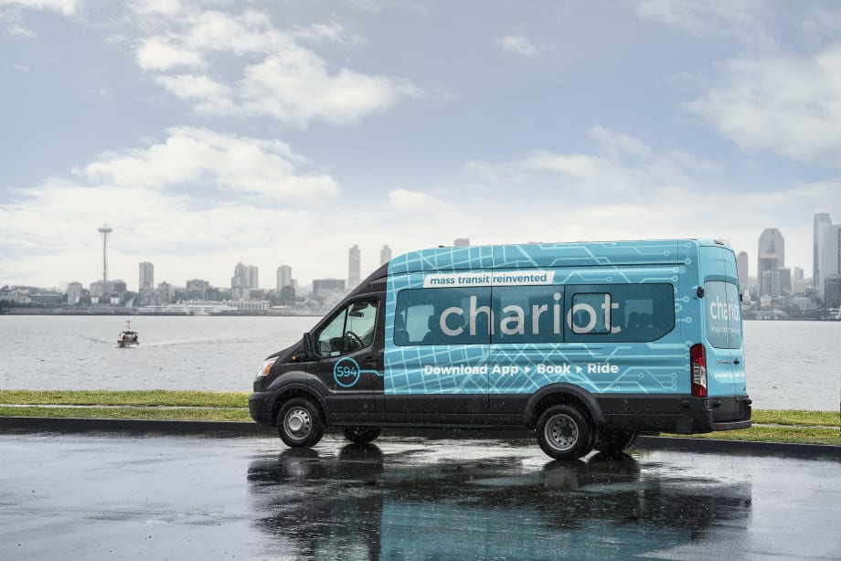 Ford’s Ride-Sharing Chariot Service Expands to Seattle