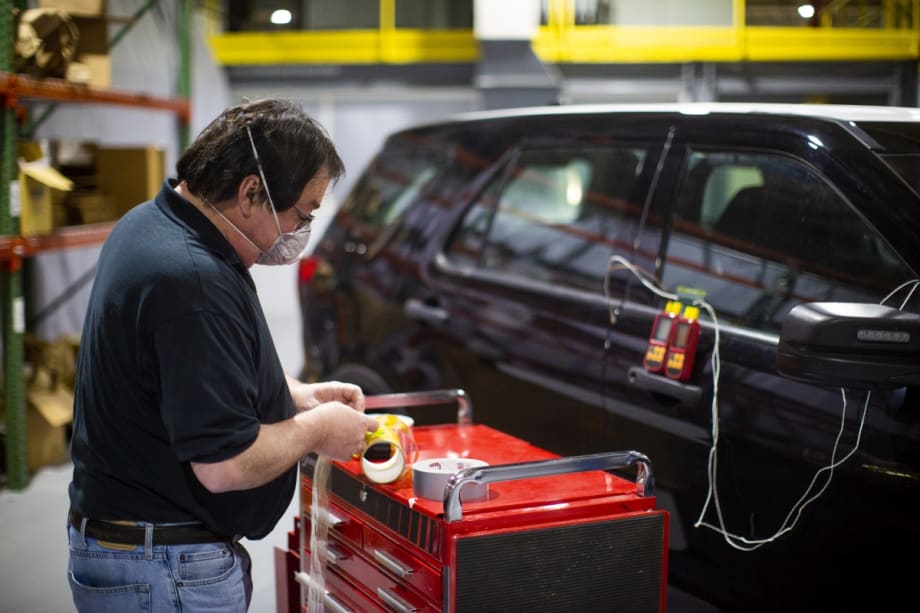 Ford’s Latest Tech Helps Police Vehicles Neutralize COVID-19