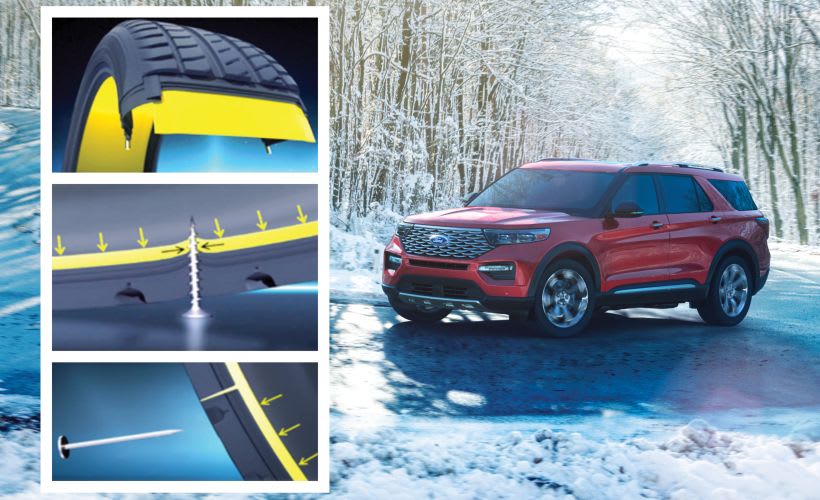 2020 Ford Explorer Offers Self-Sealing Tires