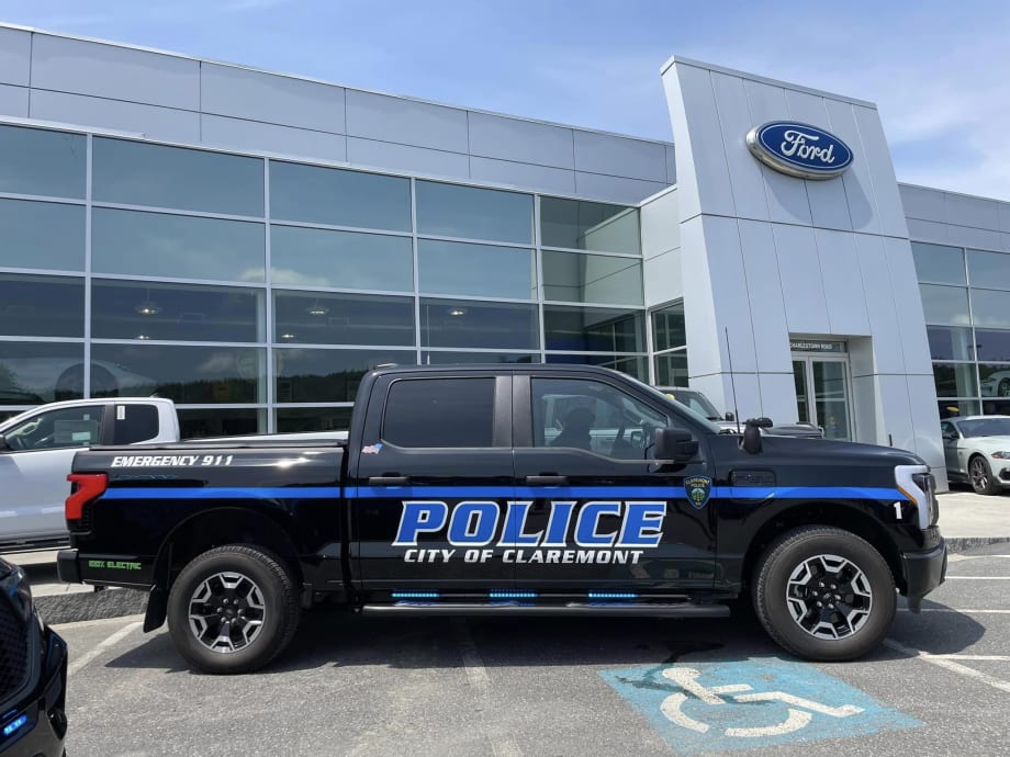 Donated Ford F-150 Lightning Pro SSV One of the First on the Road