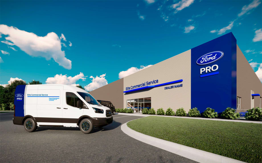 Ford Pro Dealers to Add Elite Commercial Service Centers