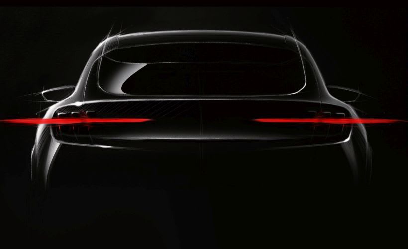 Ford Teases Mustang-Inspired Electric Utility