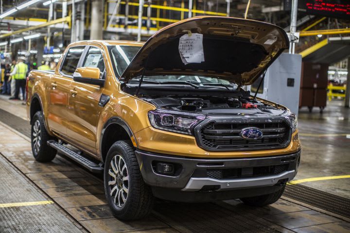 Ford Begins Producing 2019 Ranger Pickup