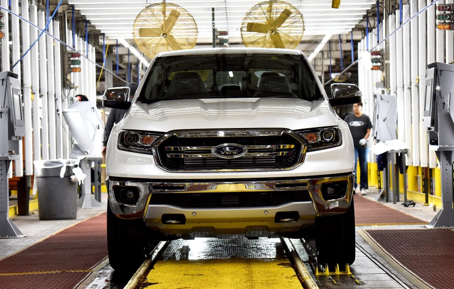 Ford Recalls Ranger Pickup for Seat Belt Issue