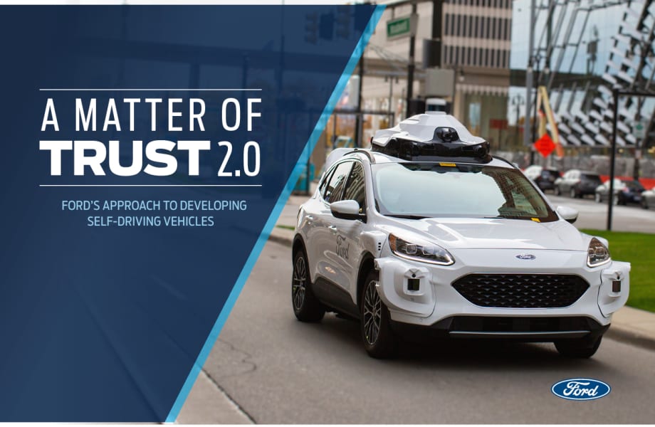 Ford Updates Safety Self-Assessment for Self-Driving Vehicles