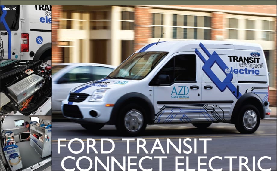 Showroom - Ford Transit Connect Electric: Plug and Work