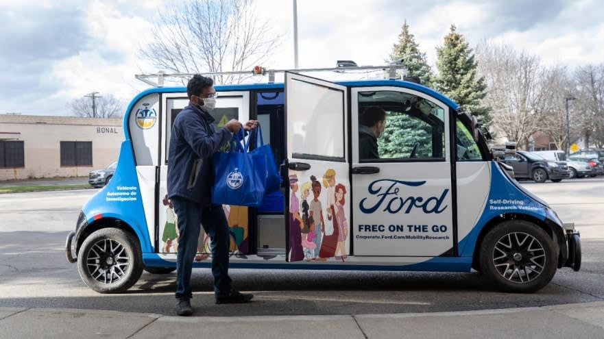 Ford Launches Autonomous Food Delivery Pilot in Detroit