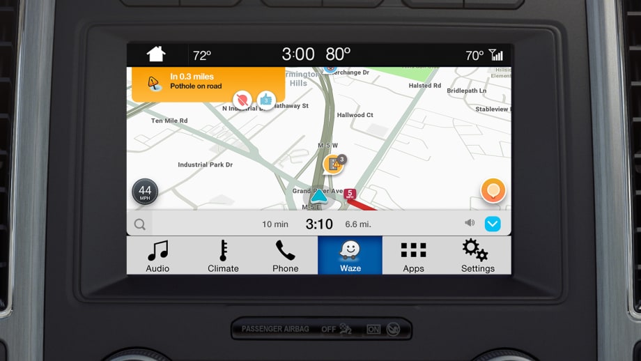 Ford Adds Voice-Activated Waze Navigation
