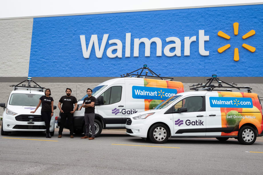 AV B2B Delivery Startup Partners with Walmart