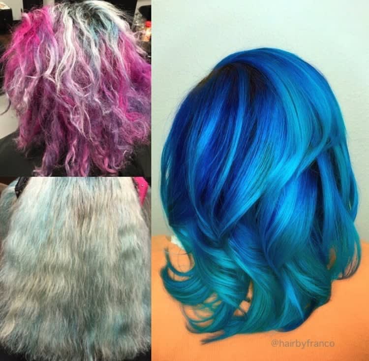 Makeover: Challenged To Dimensional Blue