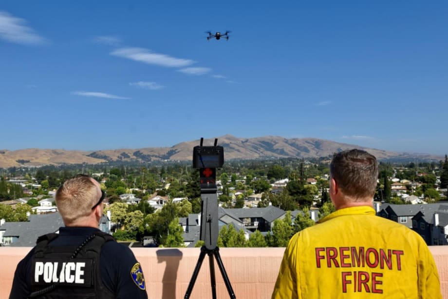 Police, Fire Departments in California Town Launch Joint Drone First Responder Program