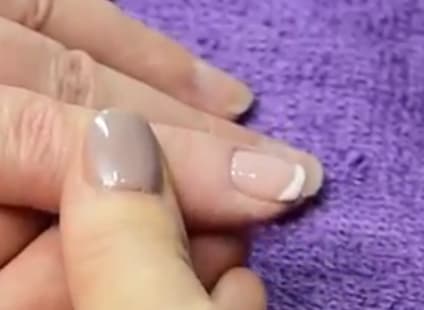 How to Apply a Gel-Polish French Manicure