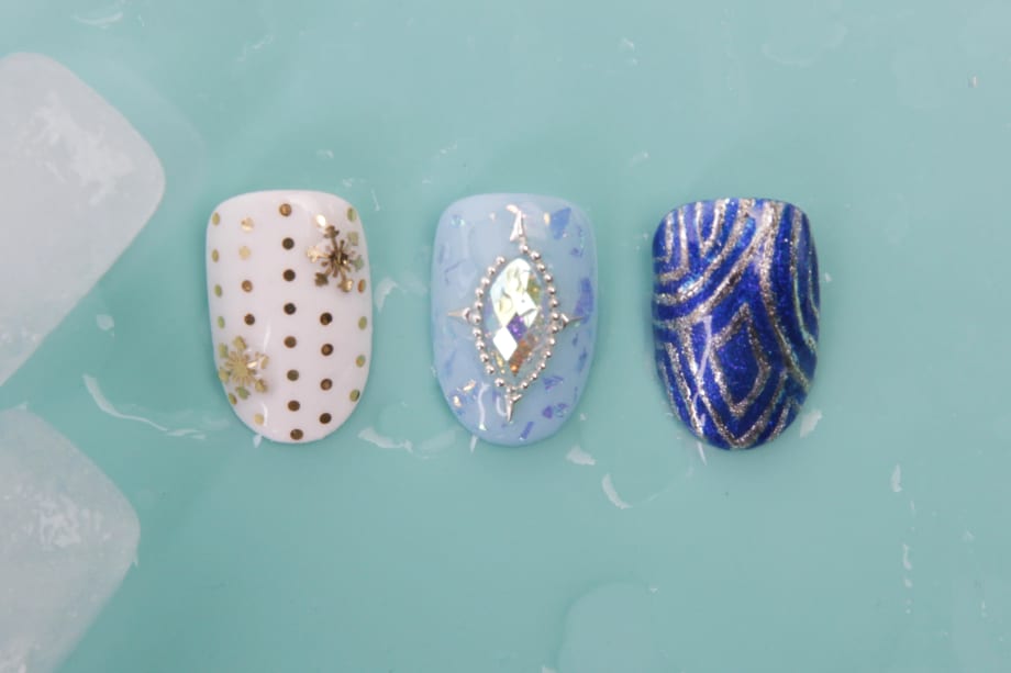 Frozen: Icicle Nail Art Ideas
