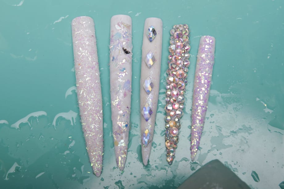Frozen: Icicle Nail Art Ideas