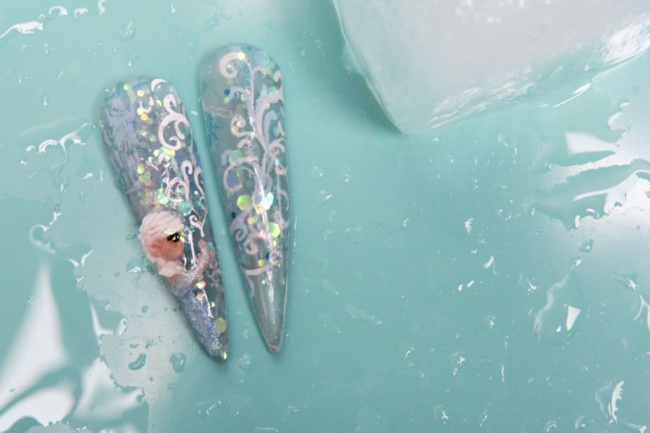 Frozen: Icicle Nail Art Ideas