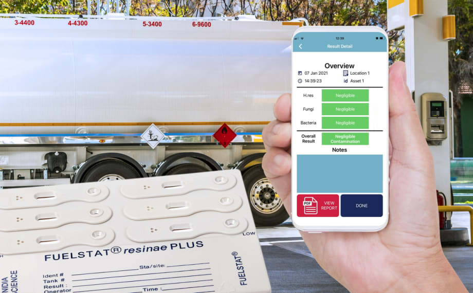 Mobile App Allows On-Site Fuel Contamination Testing