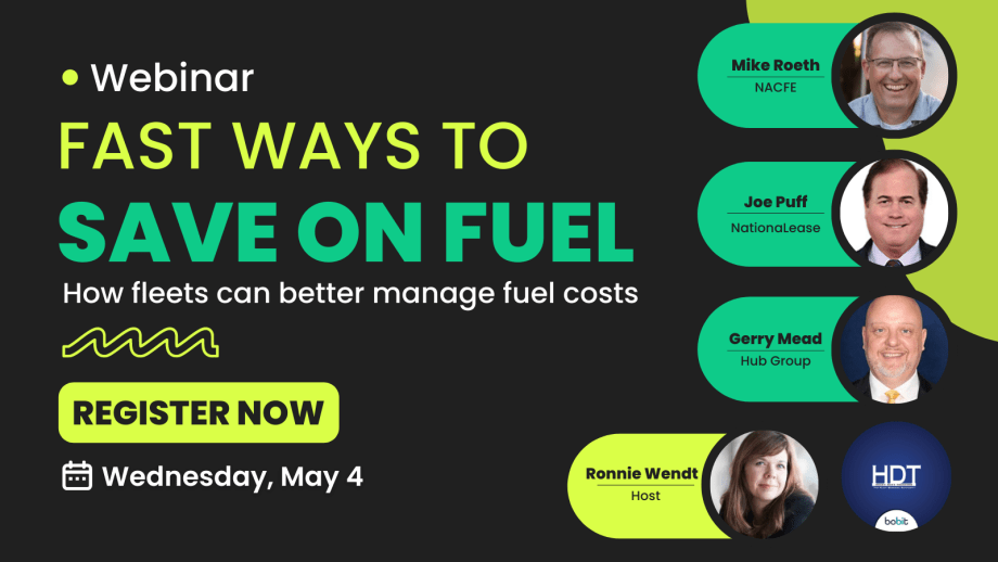Webinar: Jumpstart a Journey to Better Fuel Savings
