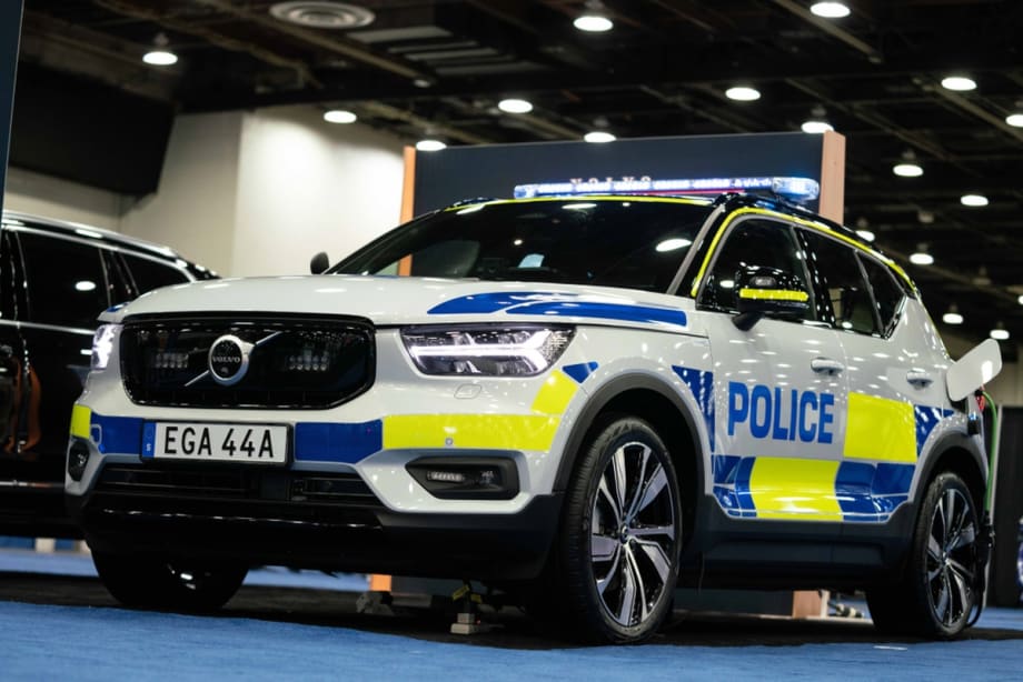 Volvo Enters Police Market with EV Offerings