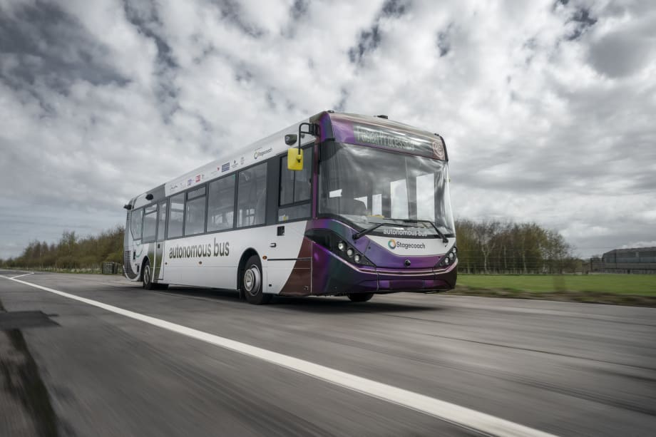 Autonomous Buses Take to the Roads of Scotland