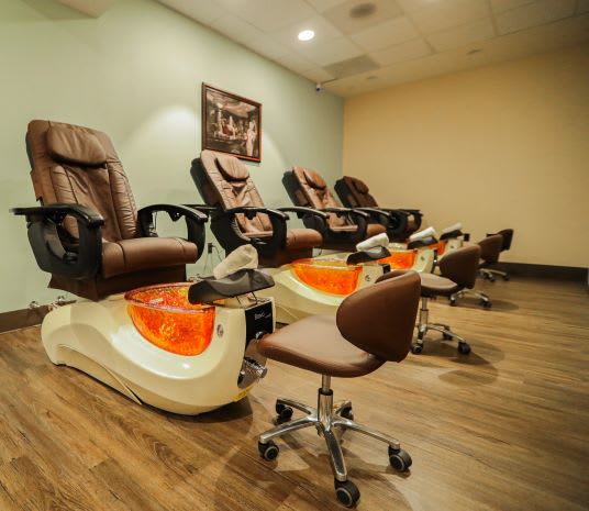 This Salon Used to Be the Hotel's Storage Unit