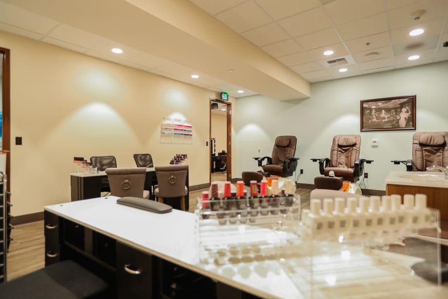 This Salon Used to Be the Hotel's Storage Unit