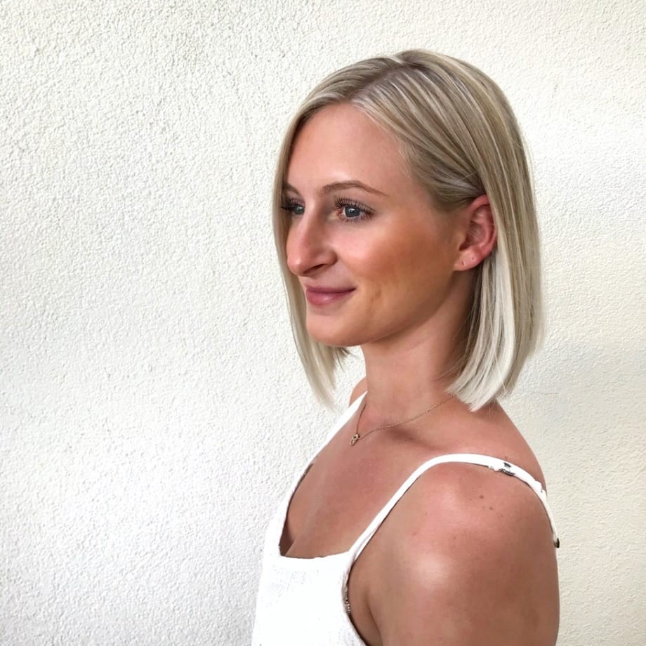 From Grown-Out Roots to Even, Cool Blonde with Dimension