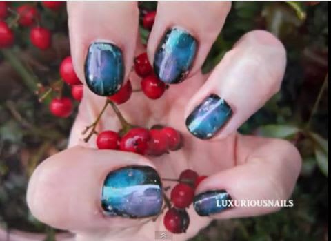 Out of This World Galaxy Nail Art Tutorial