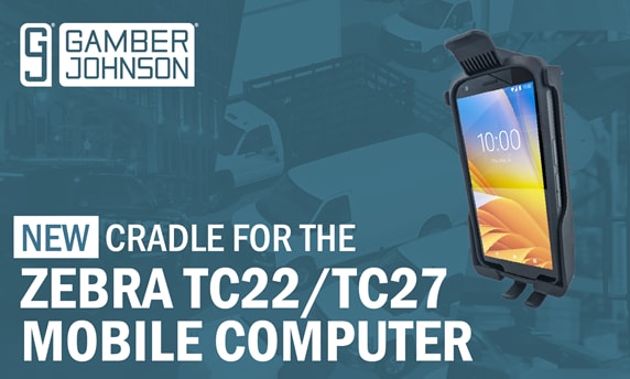 Zebra TC22/TC27 Cradle Keeps the Mobile Computer Accessible