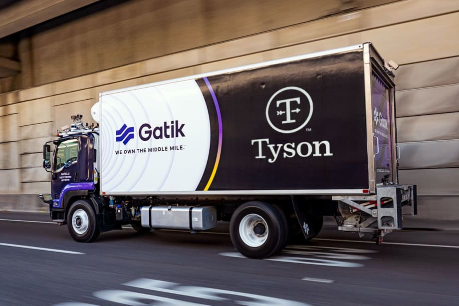 Tyson Foods, Gatik Deploying Class 7 Autonomous Trucks