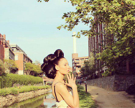 Sci-Fi Geisha Updo