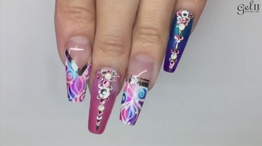 Gel II Tie Dye Swirl Design by Jonny Diep Pham