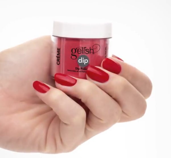 Gelish Dip One Color Overlay Tutorial