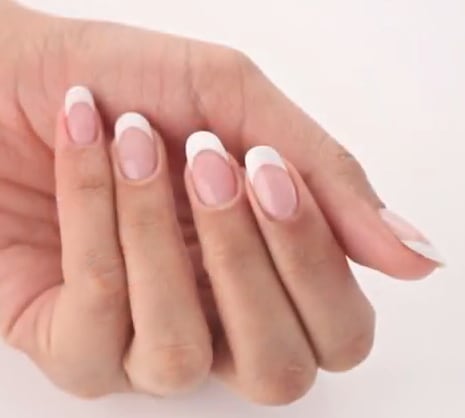 Gelish Dip French Manicure Tutorial