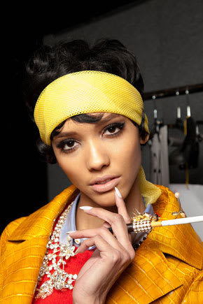 Gelish Manicures Provided Backstage at DSquared2 and Les Copains