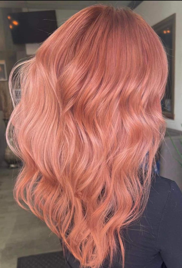 Peach Fuzz Fantasy: PRAVANA Artists Create the Pantone Color of the Year