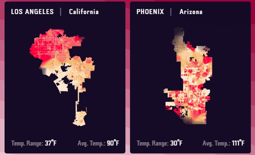 Geotab Analyzes Heat Data From 20 Cities