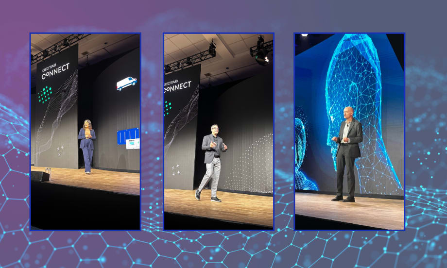 Three Geotab executives deliver keynotes at Geotab Connect 2025.