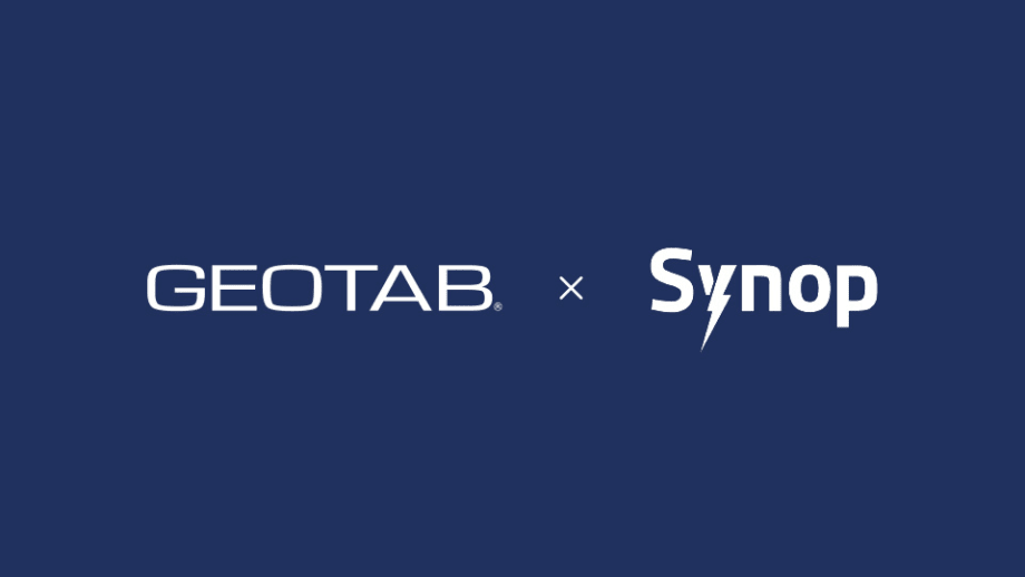 Geotab and Synop Announce EV Charging Integration