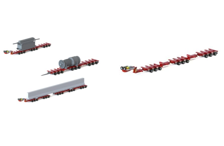 Modular Trailer Molds to Job Size
