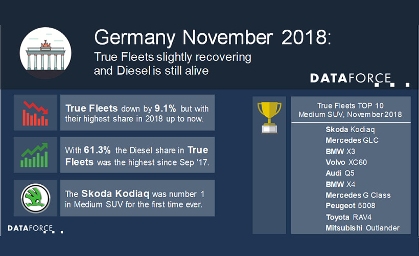 German Fleet Registrations Down in November