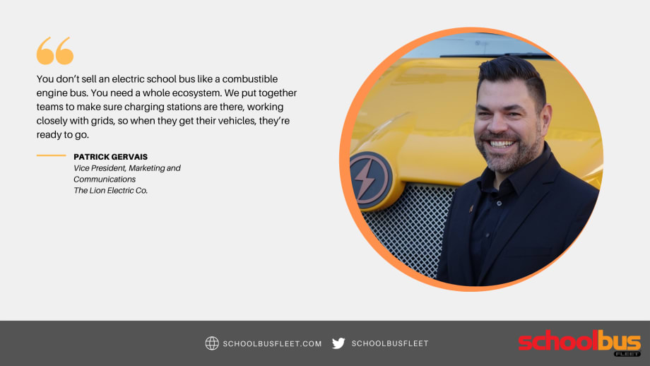 Electric School Bus Roundtable: Patrick Gervais (The Lion Electric Co.)